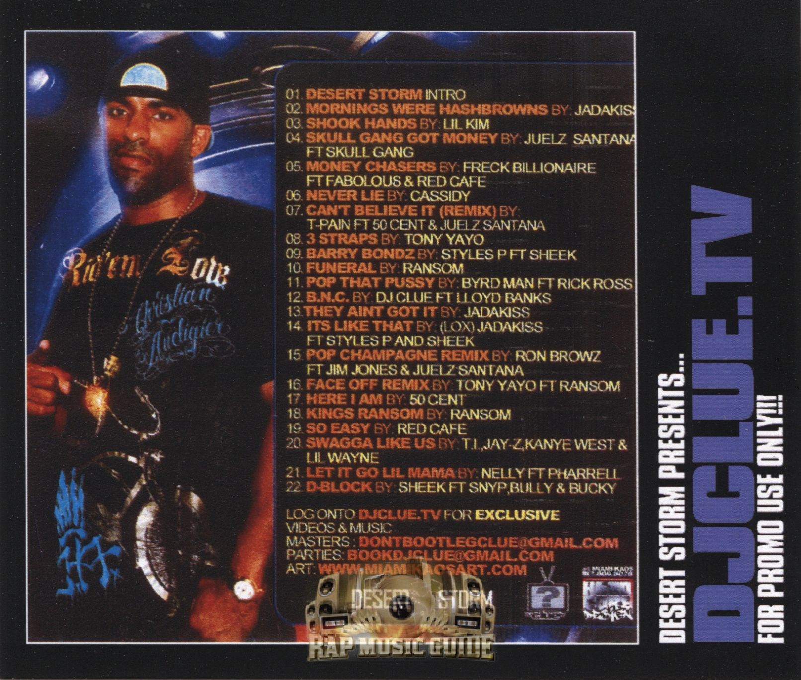 DJ Clue DJClue.TV CD Rap Music Guide